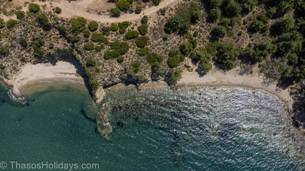 Vulos Beach Thassos video