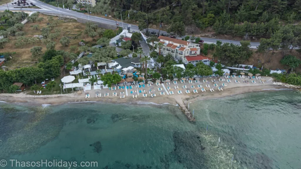 Tarsanas Beach Thassos video