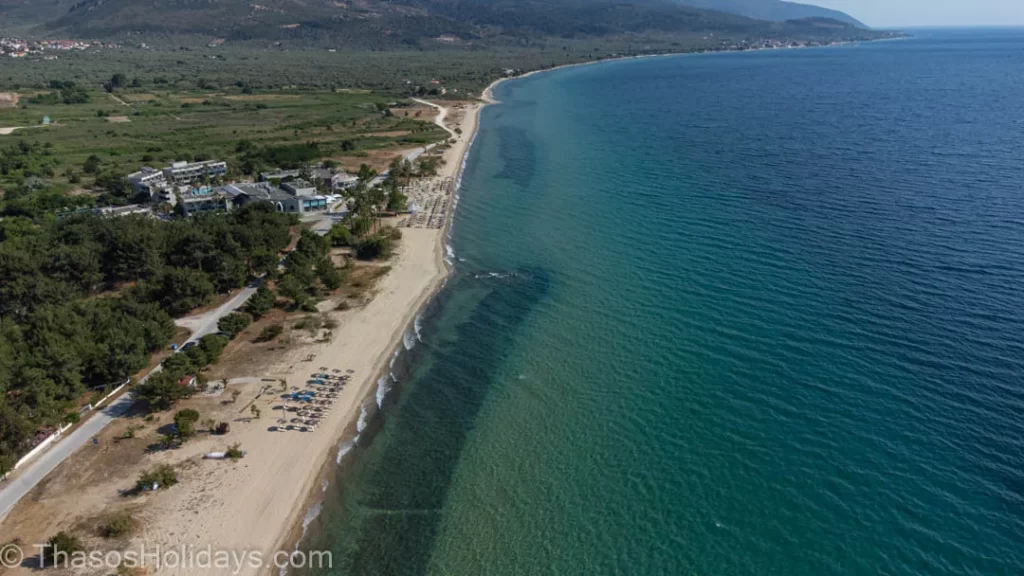 Dasilio Beach Thassos video