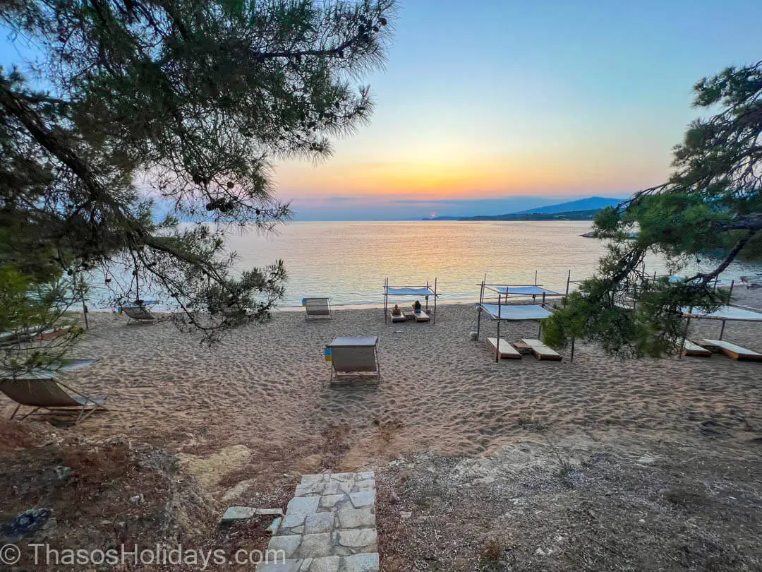 How to get to Salonikios Beach Thassos