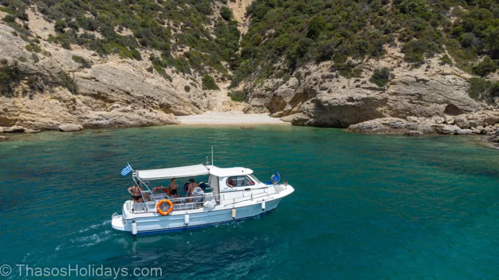 mariamaria fishing trip thassos boat trip thassos