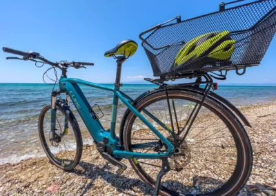 Electric Tour Bicycle Studios Plaka by ThasosHolidays rent ebike in Thassos