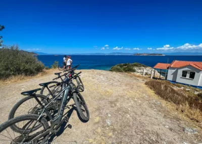 ebike tour thassos in marble section rent ebike in Thassos