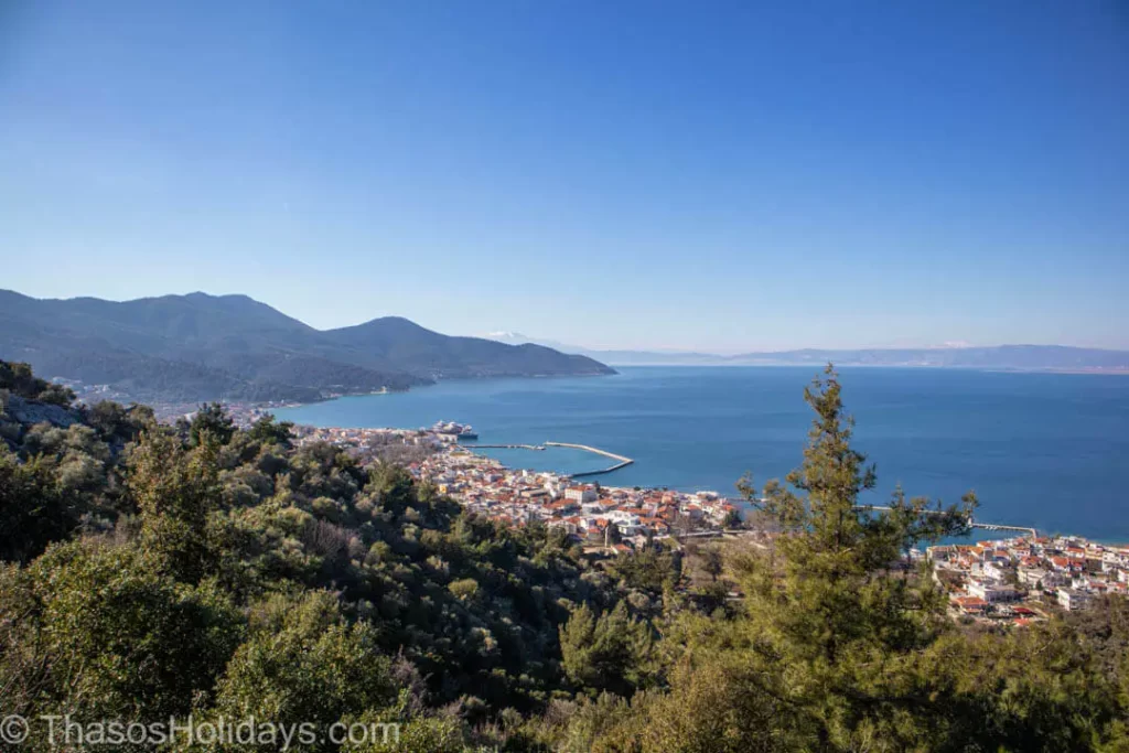 akropolis thassos winter