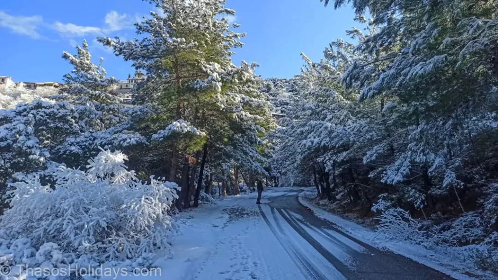 facts about Thassos snow 