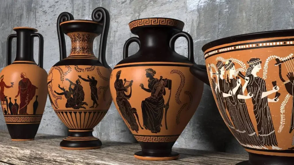 greek ancient vases
