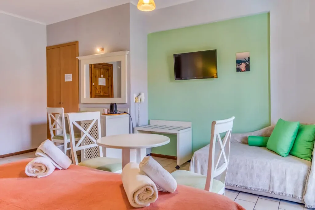 comfort standard room pegasus hotel stay thassos