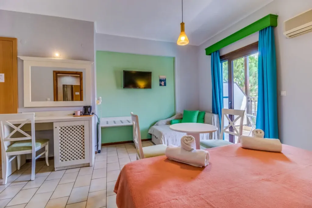 comfort standard room pegasus hotel stay thassos