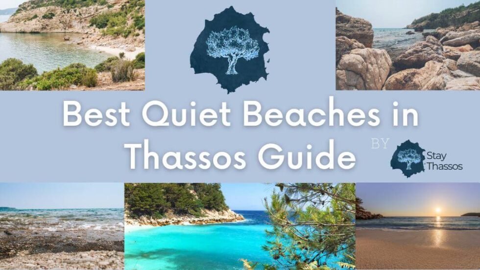 Best Quiet Beaches in Thassos ThasosHolidays Guide by a Local