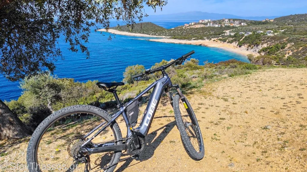 Thassos eBike Rental Picture from Guest