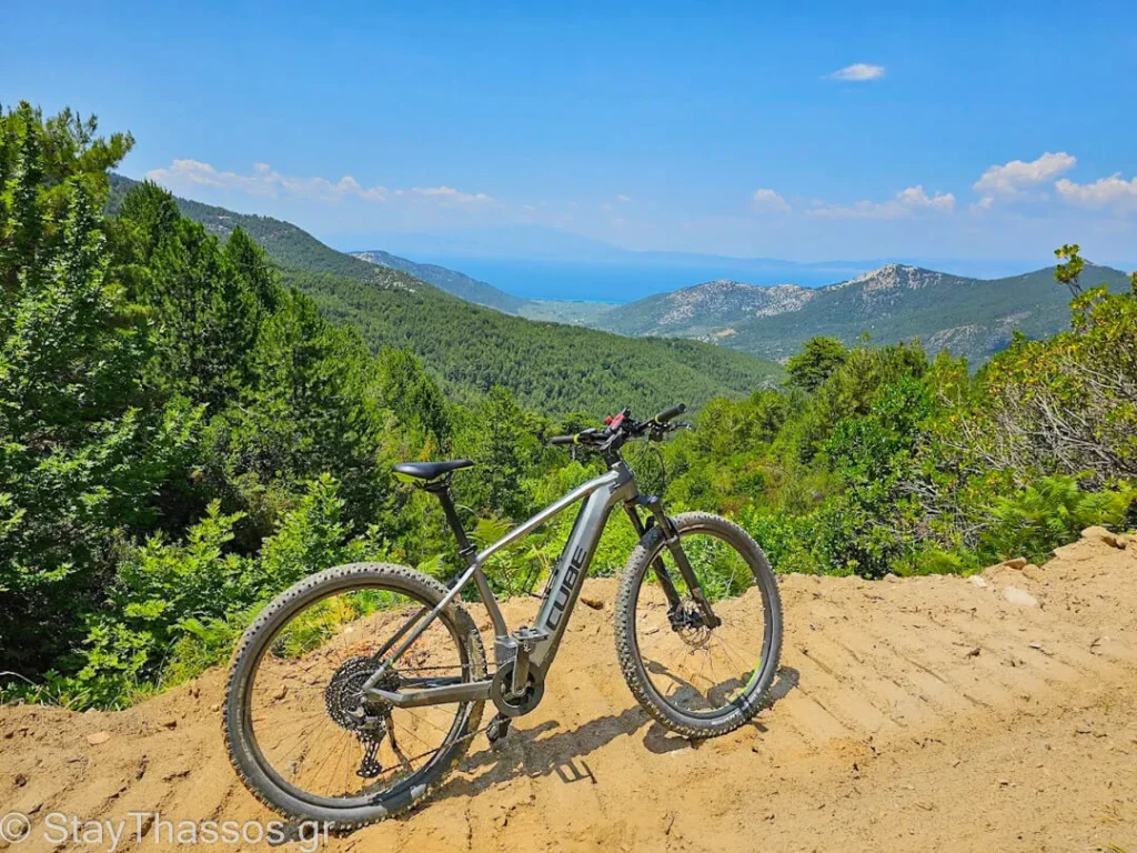 Thassos eBike Rental Picture from Guest