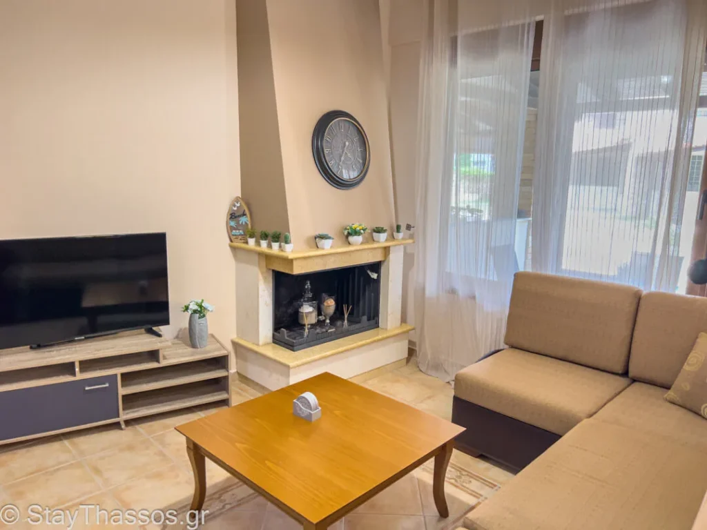 Andreadis Maisonette living room