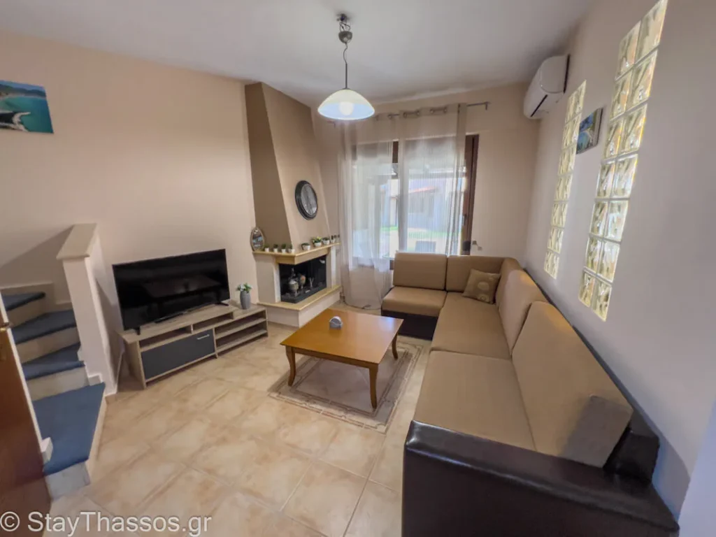 Andreadis Maisonette living room