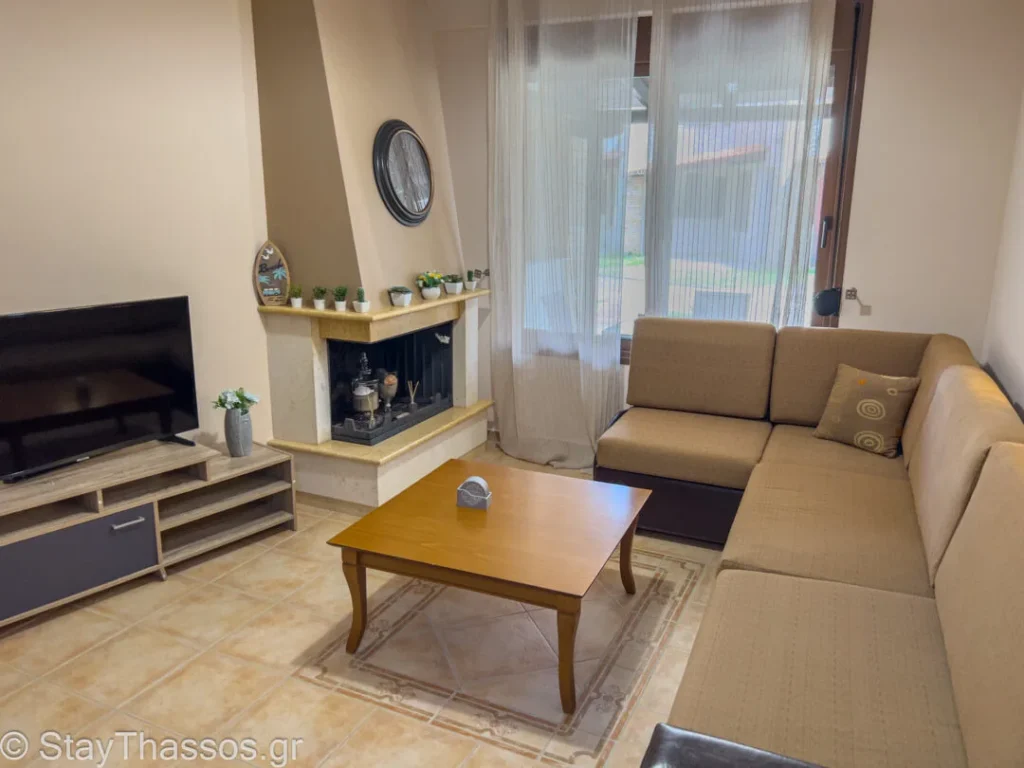 Andreadis Maisonette living room