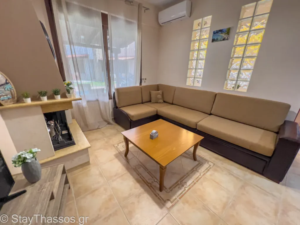 Andreadis Maisonette living room