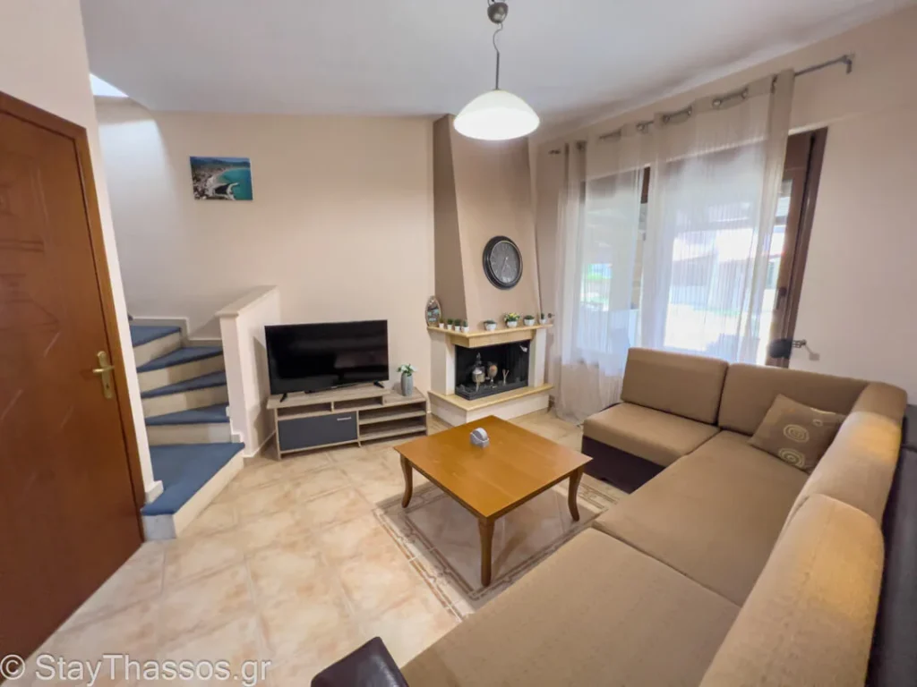 Andreadis Maisonette living room