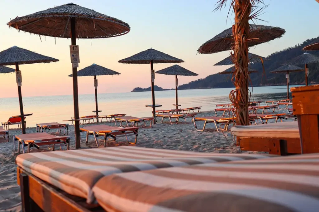 Endless Blue Beach Bar Thassos