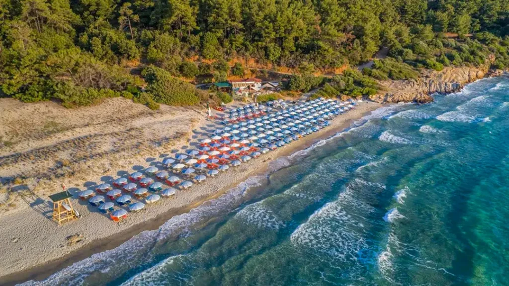 Paradise Beach on Thassos