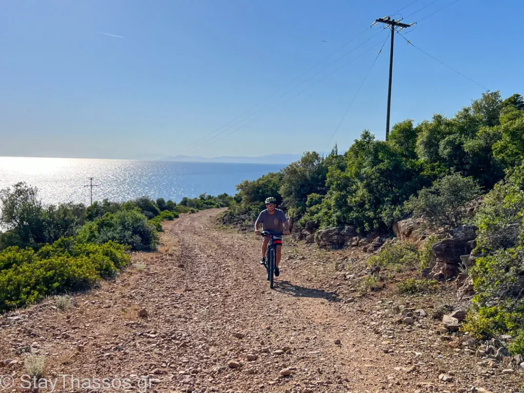 bike rent Thassos