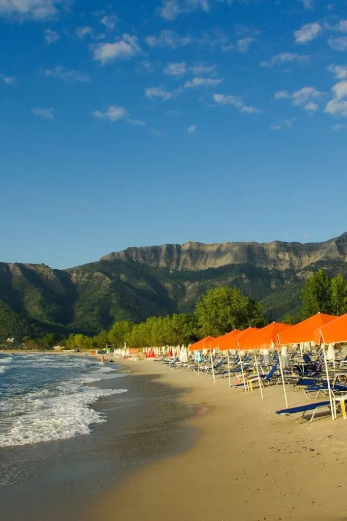 Golden Beach Thassos Vertical