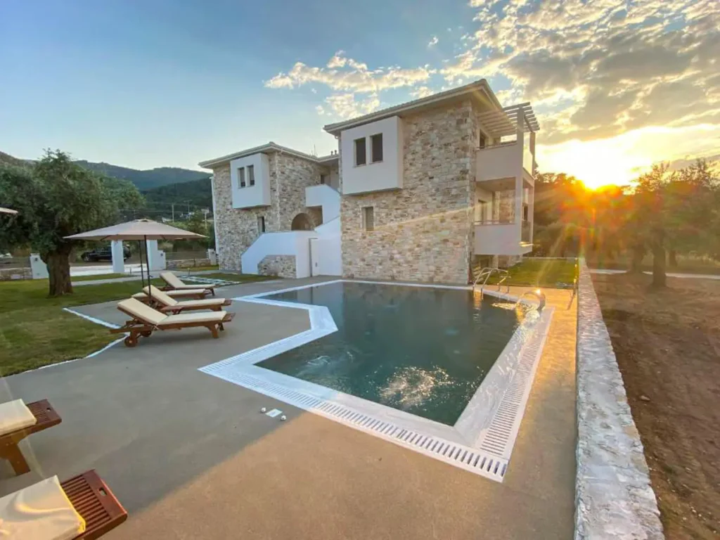 Luminous Luxury Apartments Thassos at Limenas Town