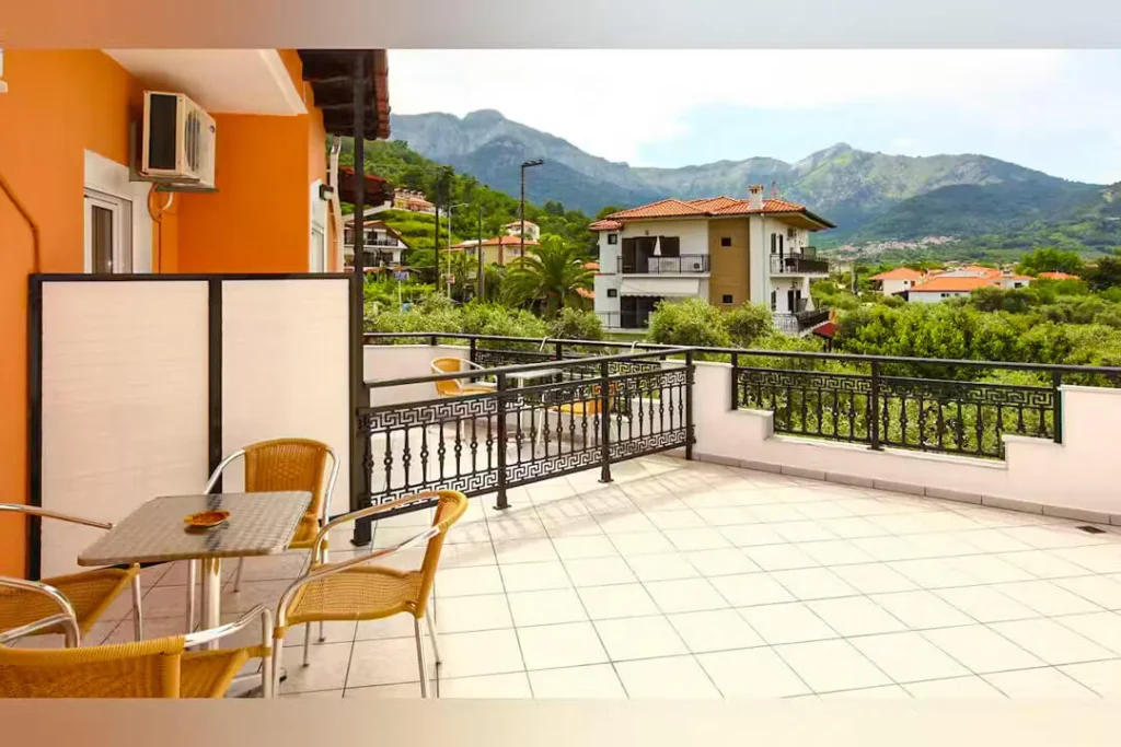 Studios Melida Thassos Golden Beach Skala Potamia