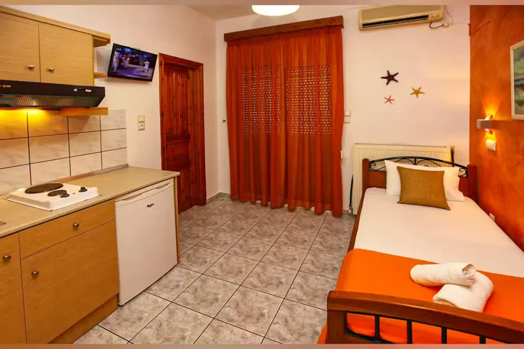 Studios Melida Thassos Golden Beach Skala Potamia