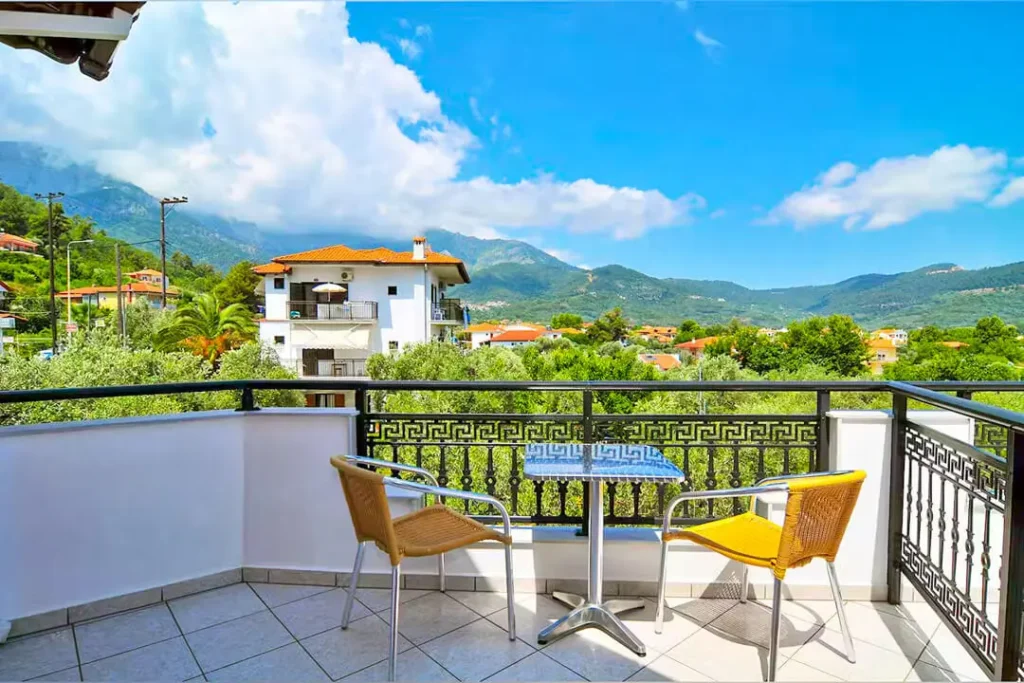 Studios Melida Thassos Golden Beach Skala Potamia