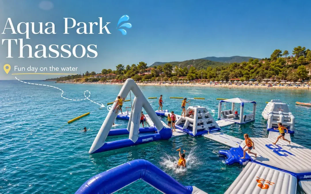 Aqua Park Thassos: a fun day on the water in Platanes Skala Maries Thassos