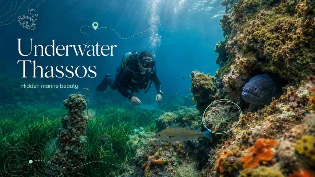 scuba diving Thassos