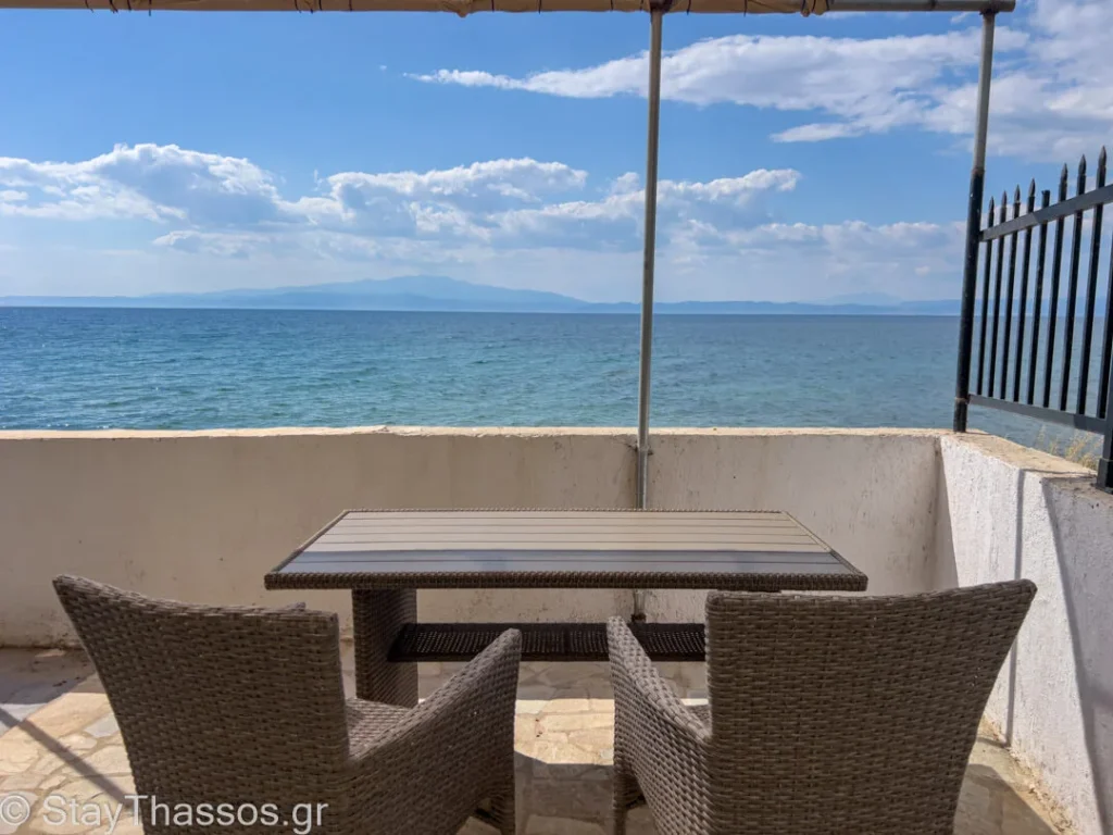 Angelos Beach House views