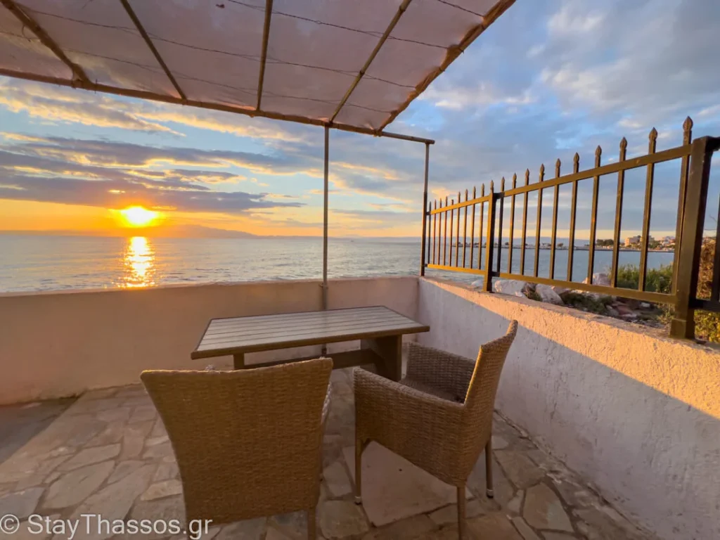 Angelos Beach House views