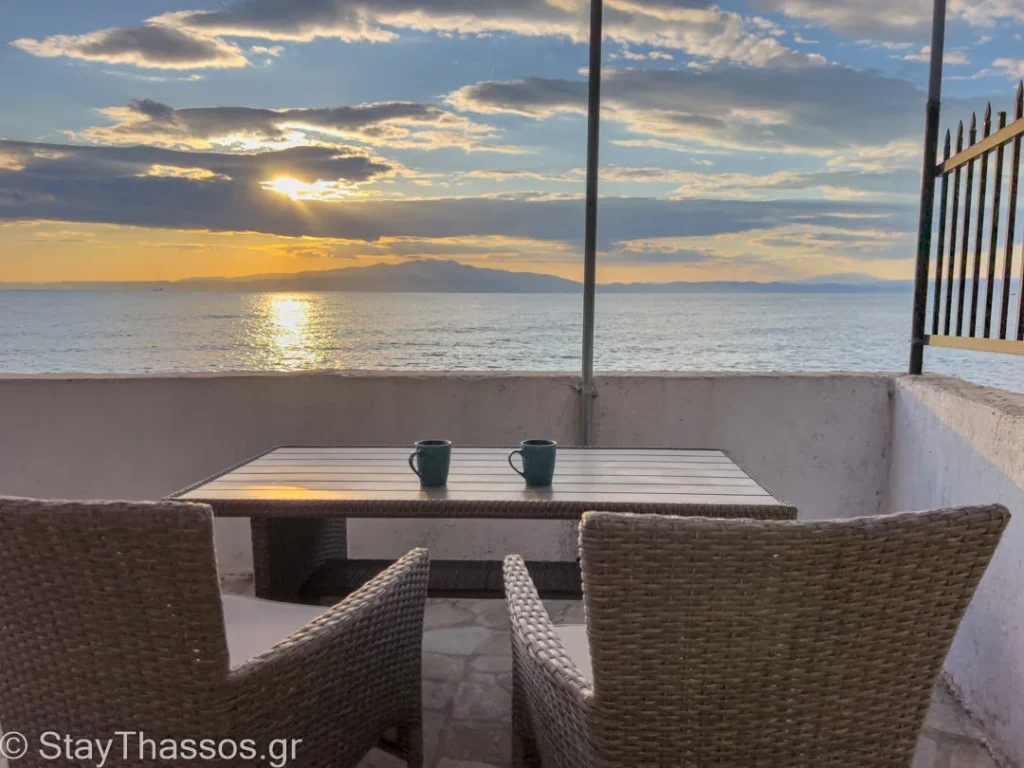Angelos Beach House views