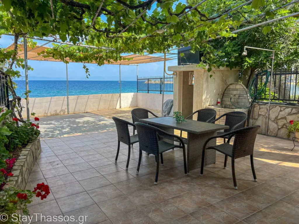 Angelos Beach House Patio
