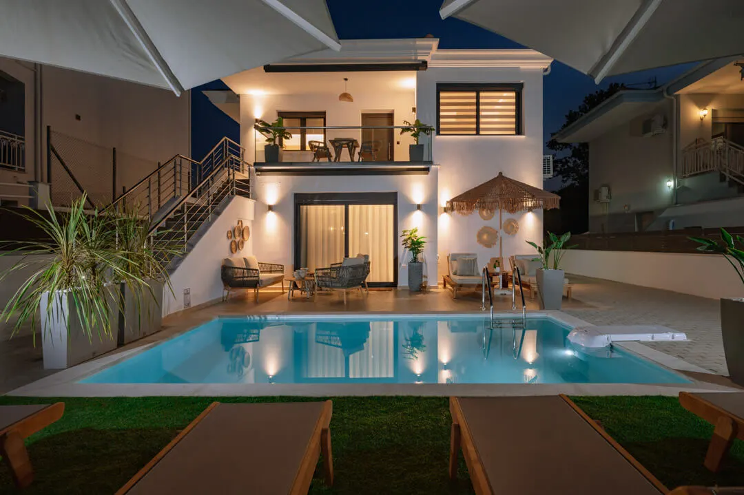 Blue Island Pool (8) Villa Escape Luxury Thassos