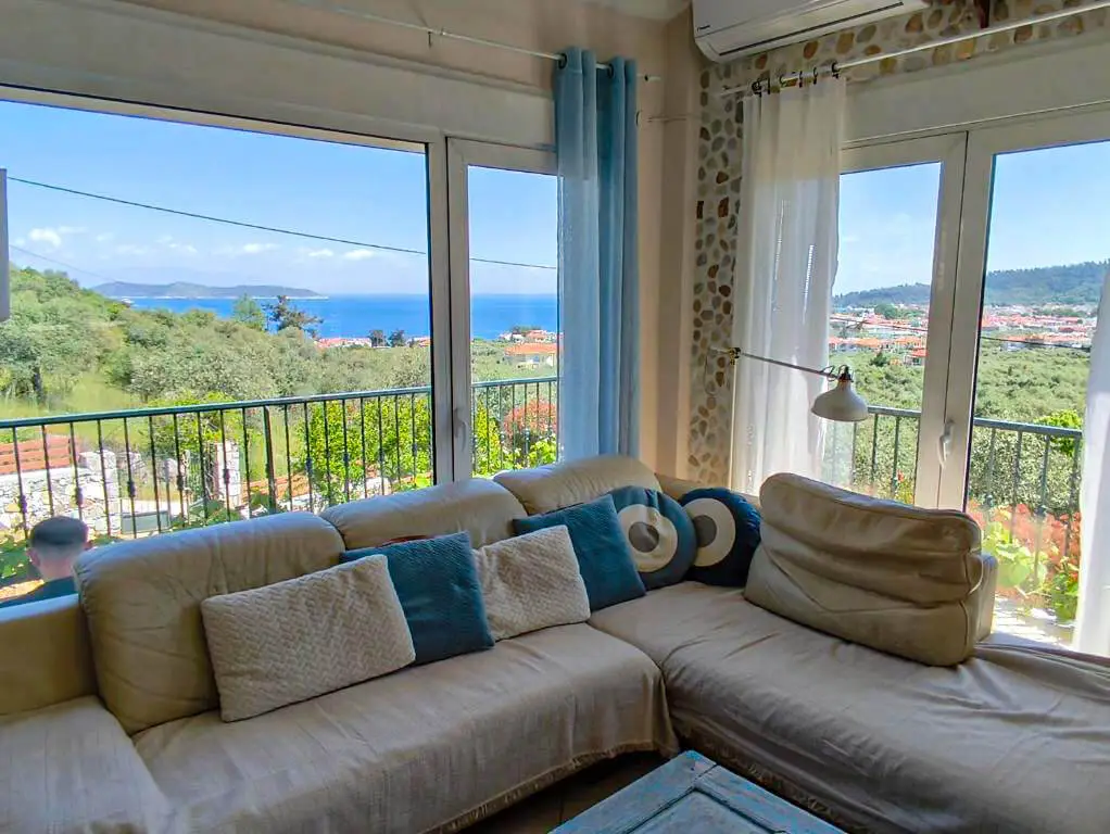 Villa Panoramic Seaview Limenas (8) Villa Panoramic Seaview Limenas Thassos Town